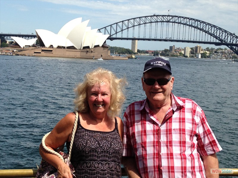 The famous Bridge and Opera House