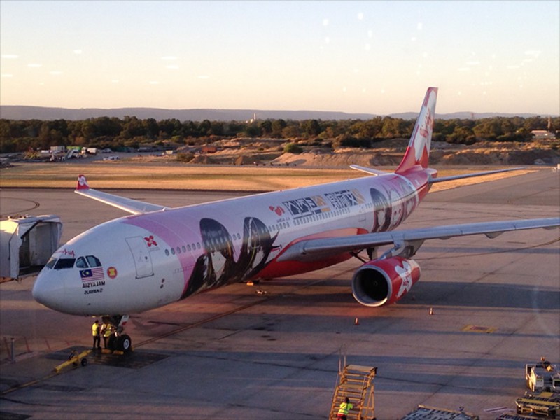 Goodbye Thailand. Air Asia to Malaysia