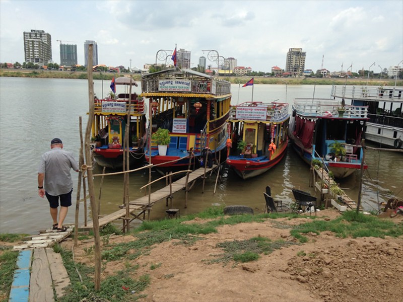 Our exclusive boat